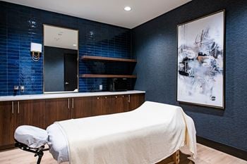 Galleria Spa Massage Bed at The Residences at Galleria, Overland Park, Kansas